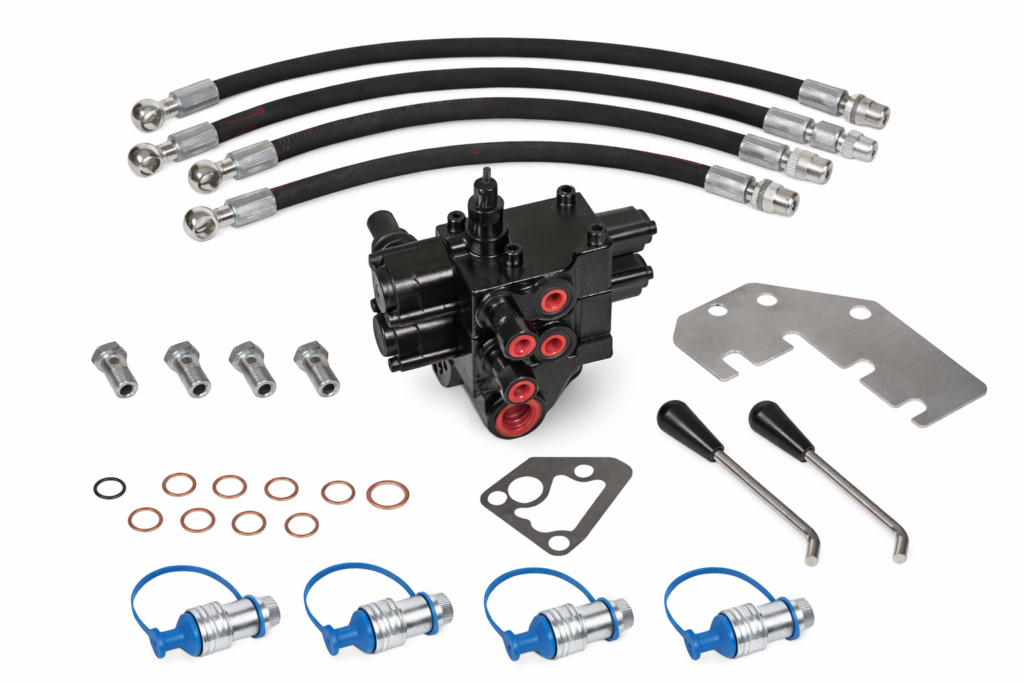 Fiat 2 Spool Hydraulic Remote Control Valve Kit