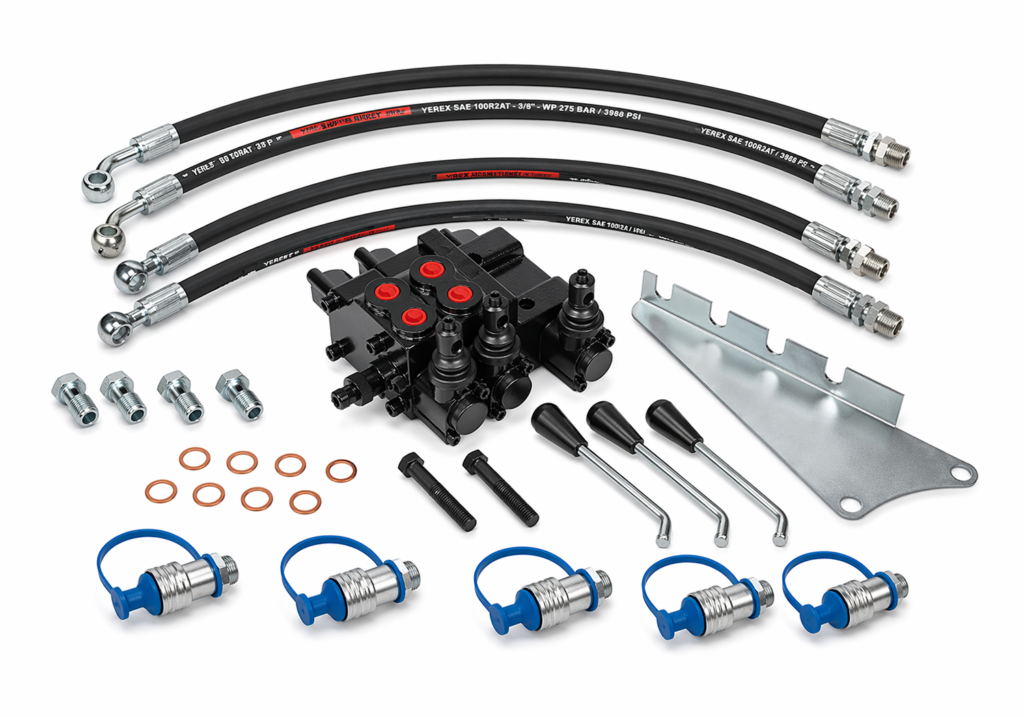 Massey Ferguson 2 Spool Hydraulic Remote Control Valve Kit