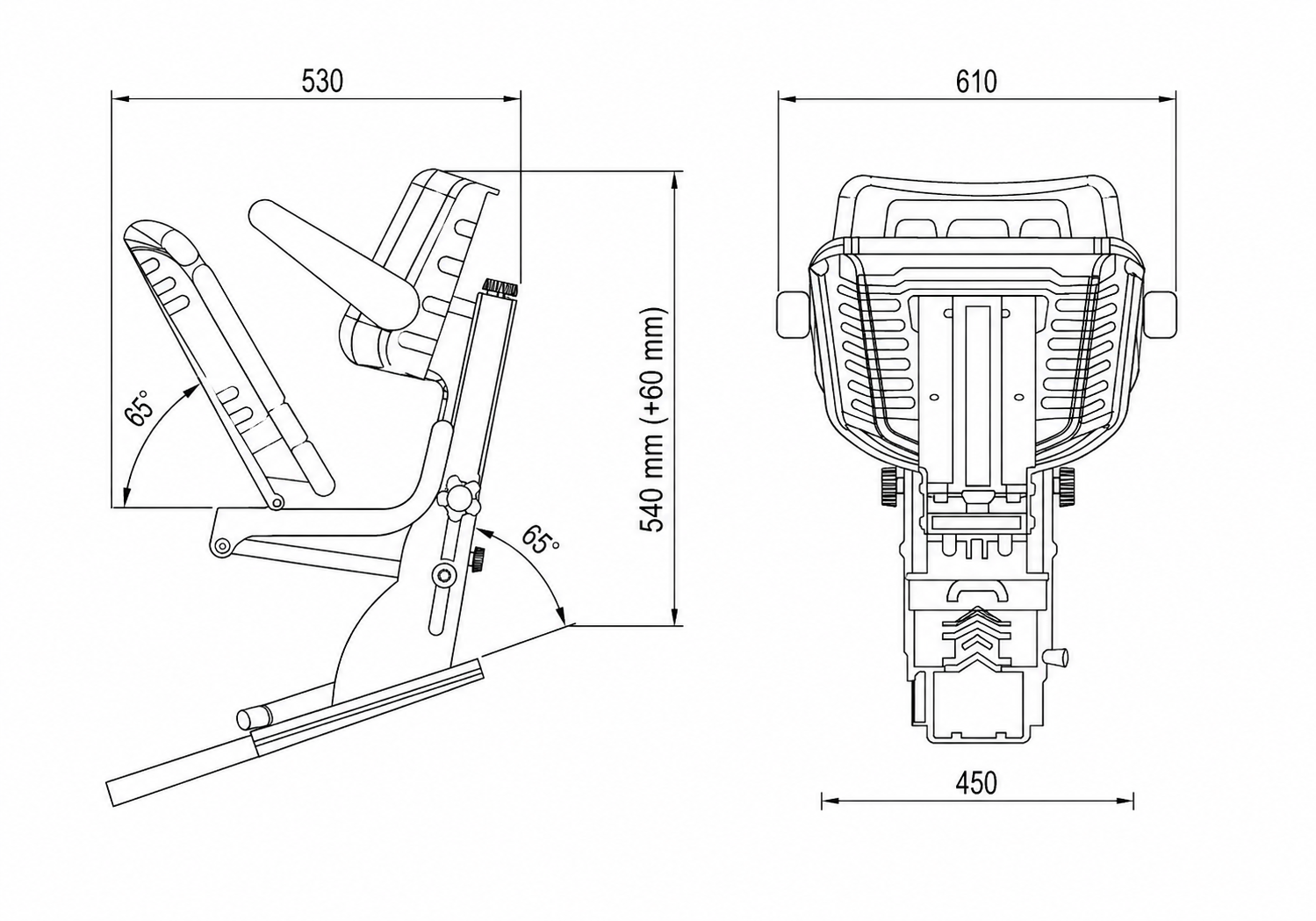 Deutz Various Model- Tractor Seat - Image 3