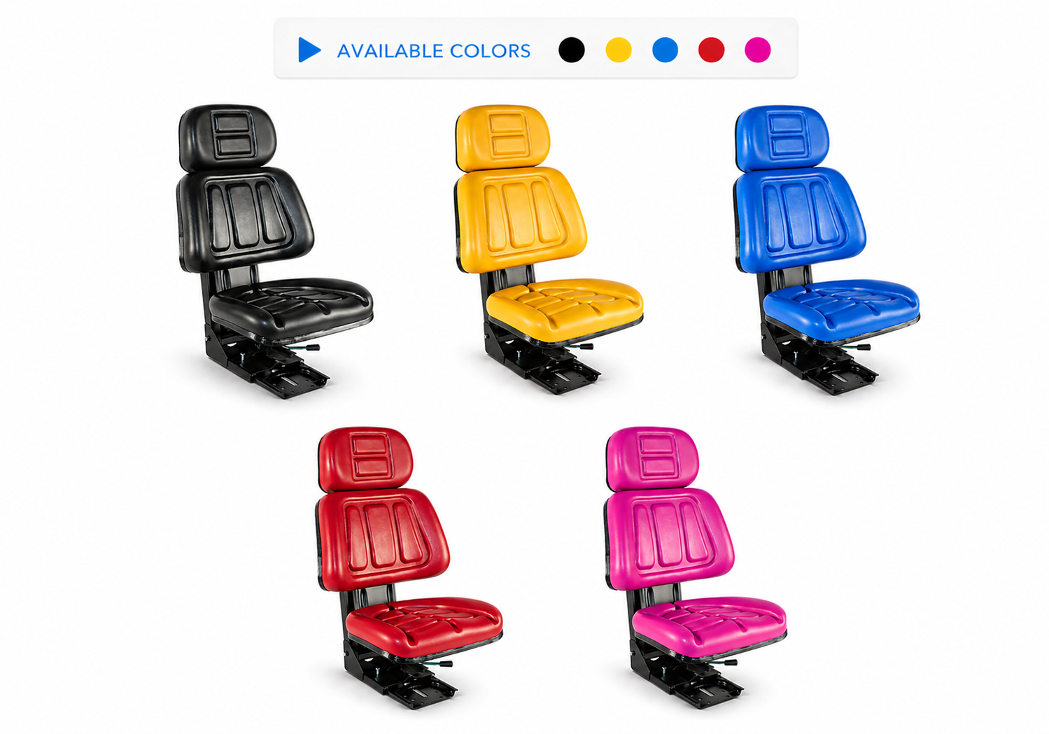 Massey Ferguson- Ford- Fiat Various Model- Tractor Seat - Image 2