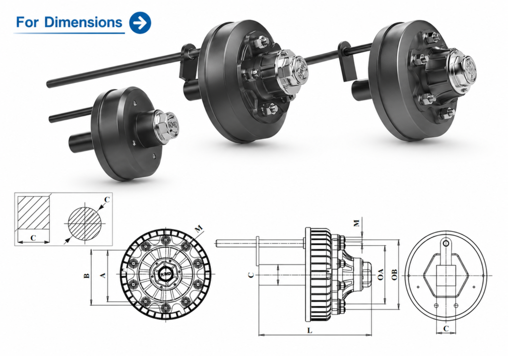 Trailer- Mounted Drum Brake