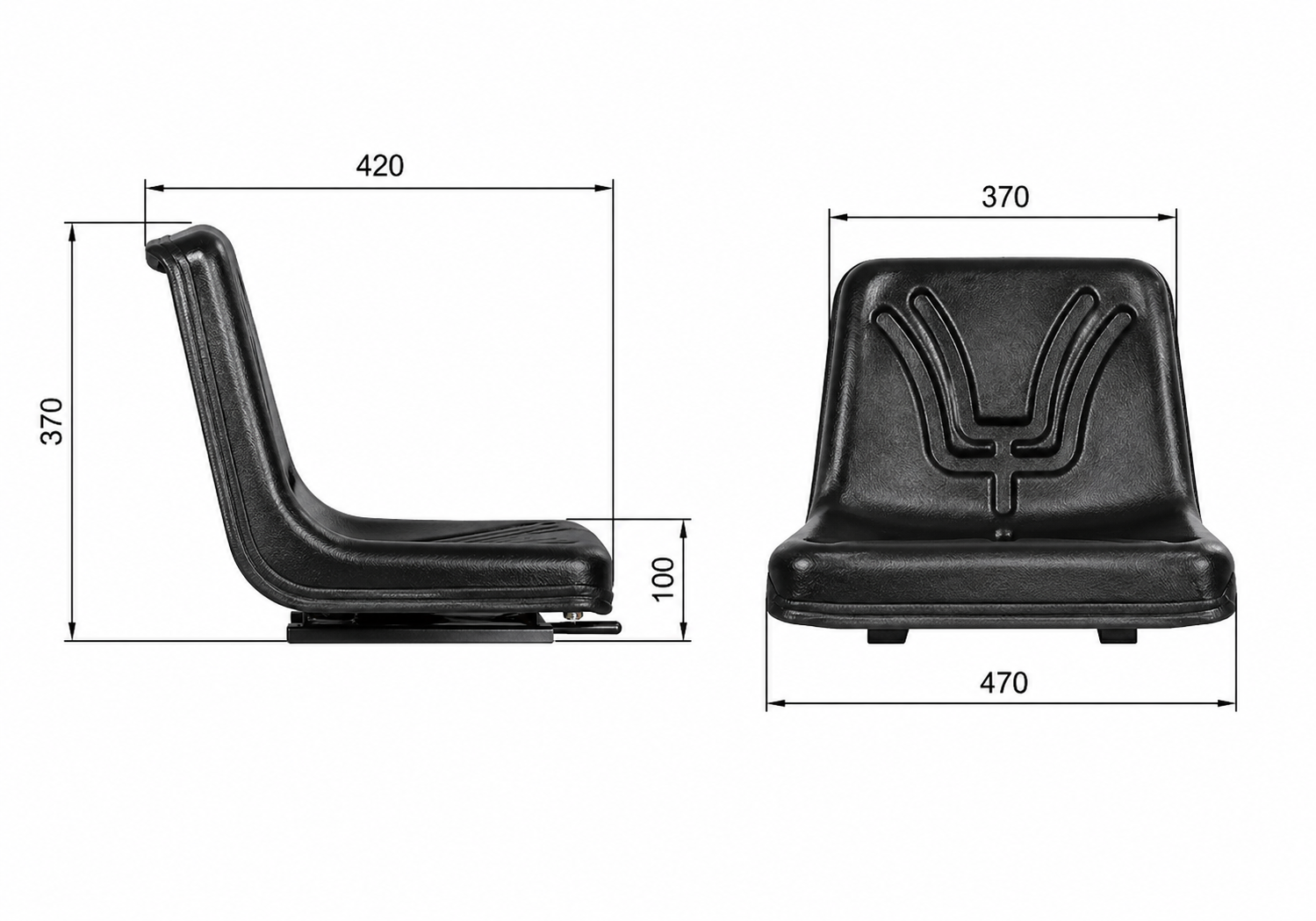 Forklift Various Model- Work Machine Seat - Image 3