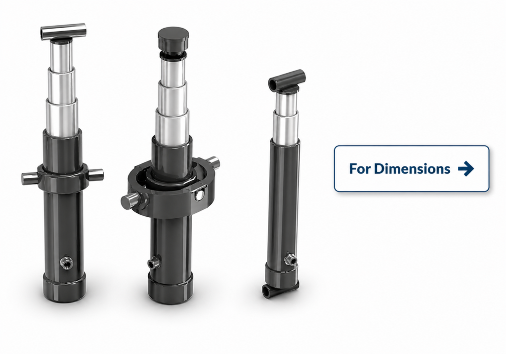 Trailer- Hydraulic Telescopic Cylinder
