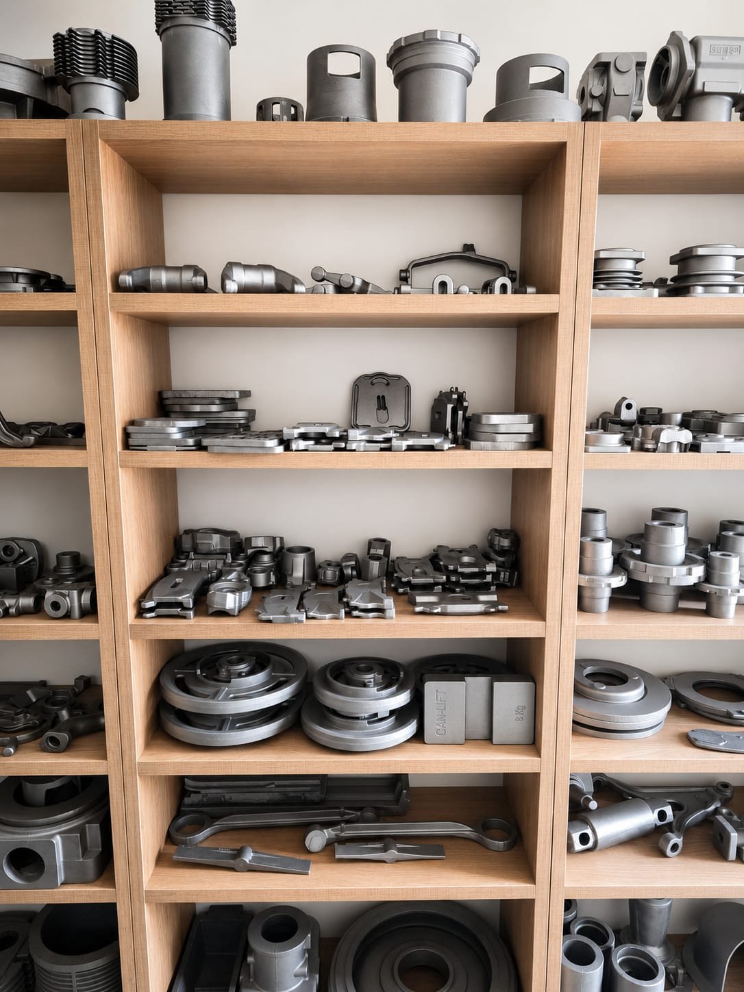 HYDAGRO custom casting parts display