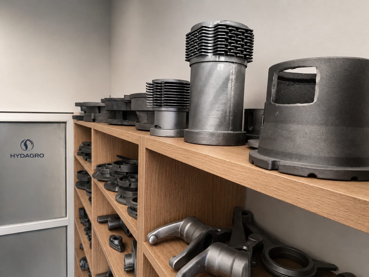 HYDAGRO casting products and showroom